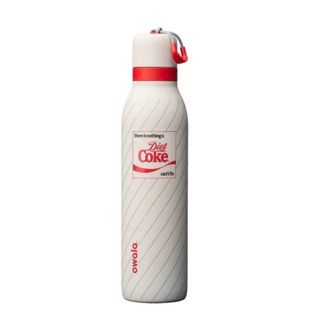 Owala x Diet Coke White & Red Insulated Bottle